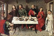 BOUTS, Dieric the Elder Christ in the House of Simon f USA oil painting artist